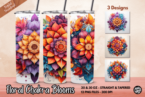 Floral Chakra Blooms Tumbler Wrap Review