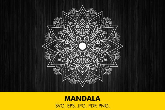 Mandala Sublimation, Mandala, Ornament Graphics and Coloring Pages Review