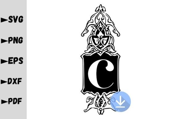 Monogram Letter C, Monogram SVG: A Crafter’s Review for Graphics and Crafts