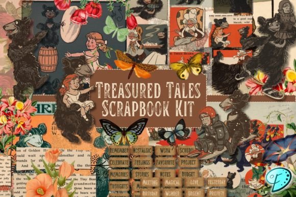 Treasured Tales Scrapbook Kit Graphics and Crafts Review